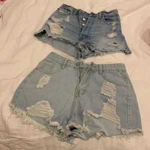 Abercrombie & Fitch/Shein Short Bundle